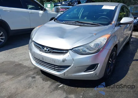 2013 Hyundai Elantra Gls from USA, damaged, VIN 5NPDH4AE2DH355188
